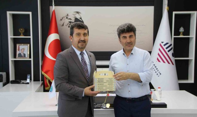 Rektörü Arıcan ile Rektör Karacoşkun bir araya geldi