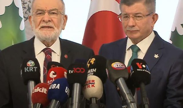Saadet ile Gelecek Partisi'nden, ortak grup kararı
