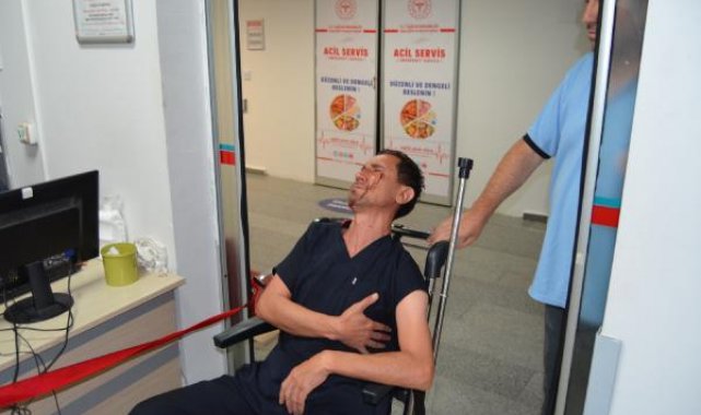 Sağlık görevlisini darbeden refakatçi serbest
