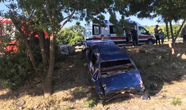 Samsun'da otomobiller çarpıştı: 1 ölü, 1 yaralı