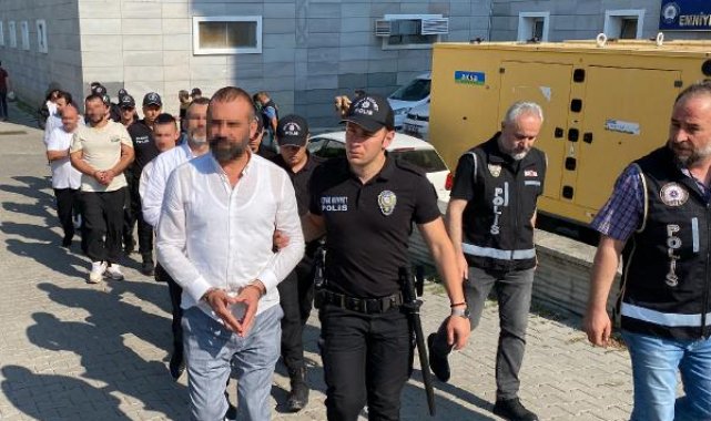 Samsun'da silahlı suç örgütüne operasyon: 19 gözaltı