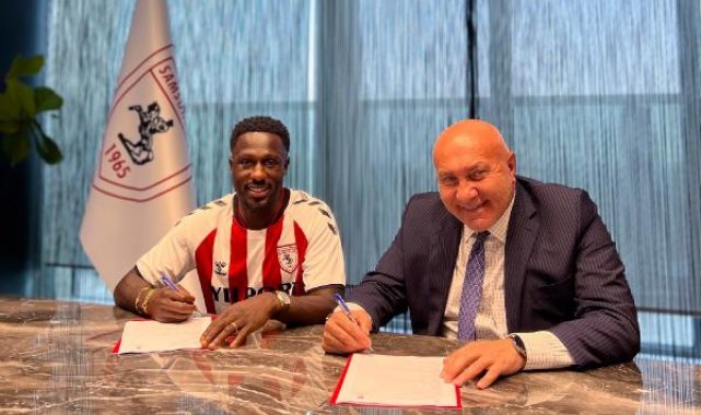 Samsunspor Kingsley Schindler'i renklerine bağladı