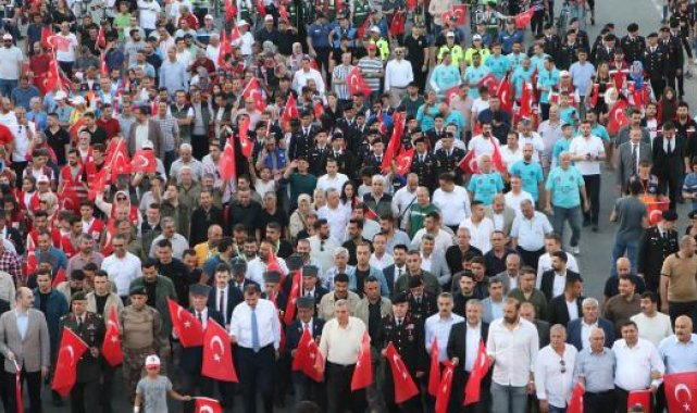 Şanlıurfa'da '15 Temmuz Demokrasi ve Milli Birlik Günü' etkinlikleri