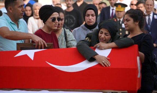 Şehit Özler için Edirne'de tören