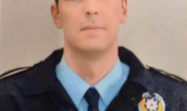 Şehit polis Alp Efe Bekit için İstanbul İl Emniyet Müdürlüğü'nde tören