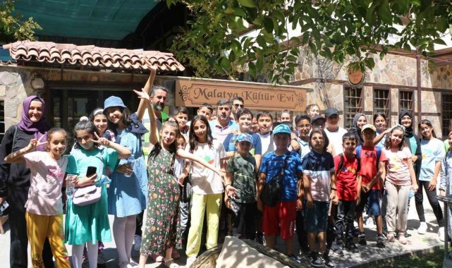 Semt konağı öğrencileri sanat sokağını gezdi