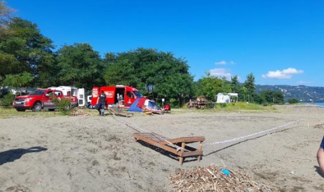 Serinlemek için girdiği denizde boğuldu