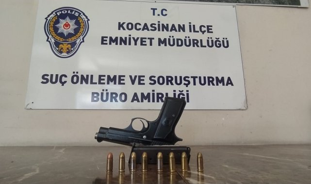 Silahlı yaralama olayının faili suç aleti ile yakalandı