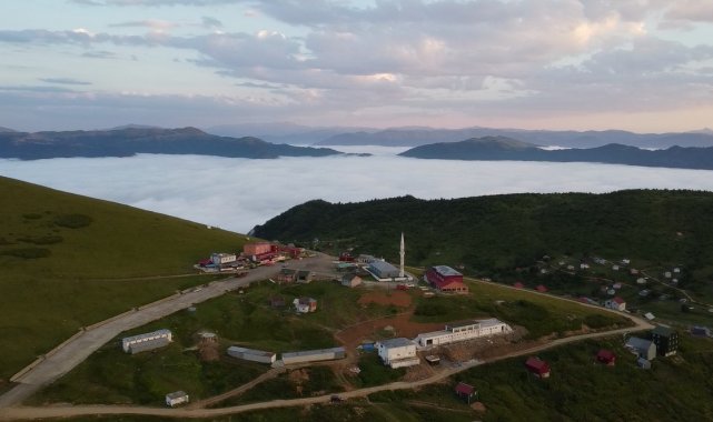 Sis Dağı'ndan sis denizi manzaraları