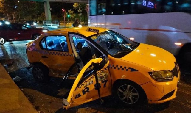 Şişli'de feci kaza: 1'i ağır 5 yaralı