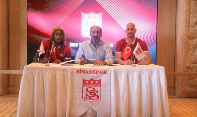 Sivasspor, Gerson Rodrigues ve Erhan Erentürk'ü açıkladı