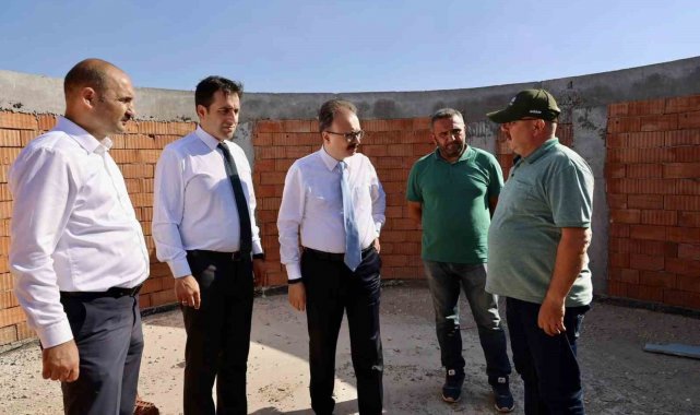Söğüt Gençlik Kampı ve Oba Kültürü Tematik Parkı inşaatı yükseliyor