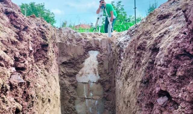 Söğütlü'nün evsel atıksuları bin 200 metrelik yeni hat sayesinde güvenle taşınacak