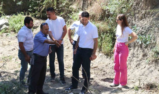 Söke Belediyesi Savuca Deresi'ne el attı
