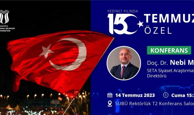 SUBÜ'de 15 Temmuz Özel konferansı düzenlenecek