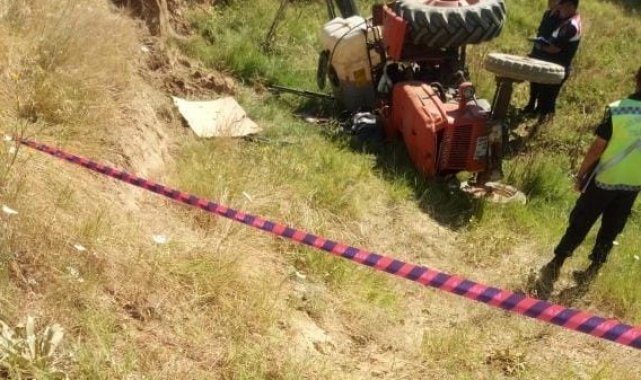 Tarladan dönen çiftçi evine 300 metre kala kazada öldü