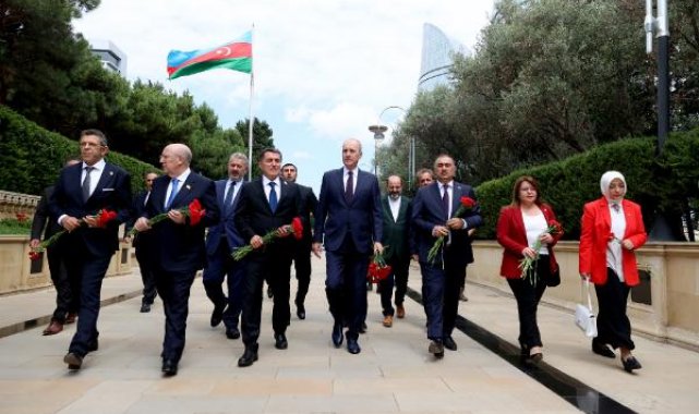 TBMM Başkanı Kurtulmuş'un Bakü temasları