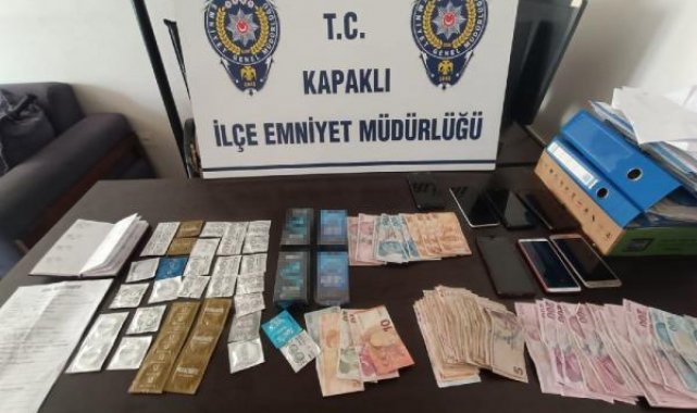 Tekirdağ'da fuhuş operasyonunda 2 kişi tutuklandı