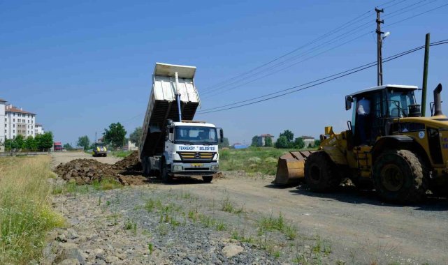 Tekkeköy'de imar yolları açılıyor