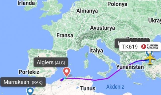 THY'nin Marakeş seferini yapan uçağında bir yolcu intihar etti