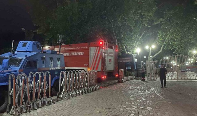 Topkapı Sarayı'ndaki tarihi restoranda yangın çıktı