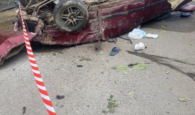 Trabzon'da trafik kazası: 2 yaralı