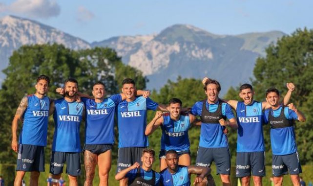 Trabzonspor, kamp çalışmalarını sürdürdü