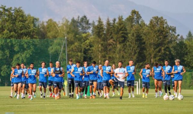 Trabzonspor'da Benkovic ile Hakan Yeşil kampa katıldı