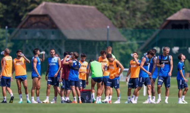 Trabzonspor'da yeni sezon hazırlıkları sürüyor