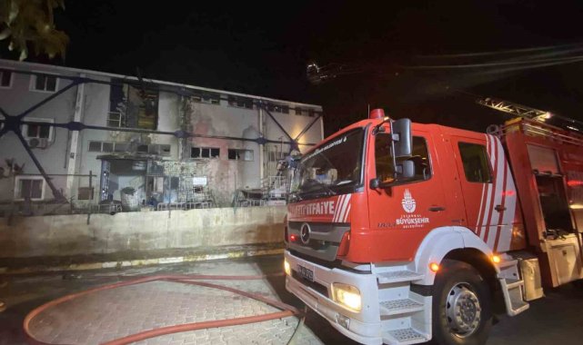 Tuzla'da Kimyacılar Sanayi Sitesi'nde yangın