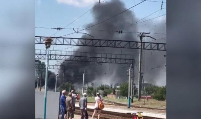 Ukrayna, Kırım'da Rus mühimmat deposunu vurdu