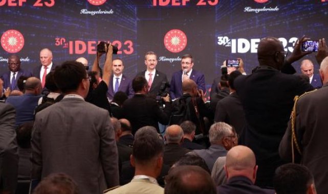 Uluslararası Savunma Sanayii Fuarı IDEF'23 kapılarını açtı