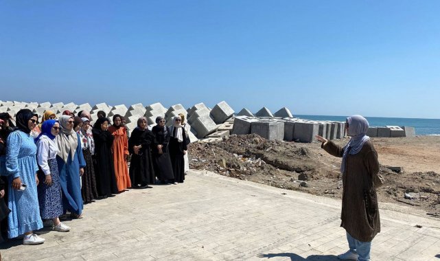 Üniversiteli gençler şehrin güzelliklerini keşfetti