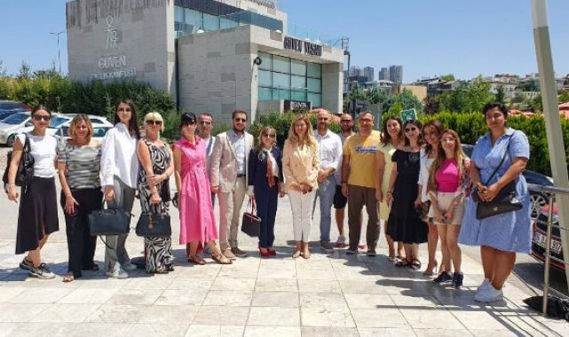 USHAŞ heyetinden Güven Çayyolu Sağlıklı Yaşam Kampüsü'ne ziyaret