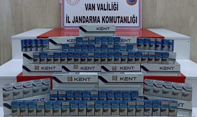 Van'da kaçak sigara, cep telefonu ve akaryakıt ele geçirildi