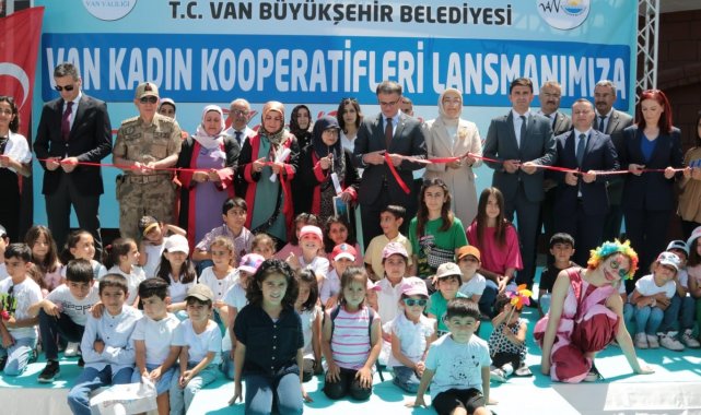 Van'da kadın kooperatiflerinin lansmanı yapıldı