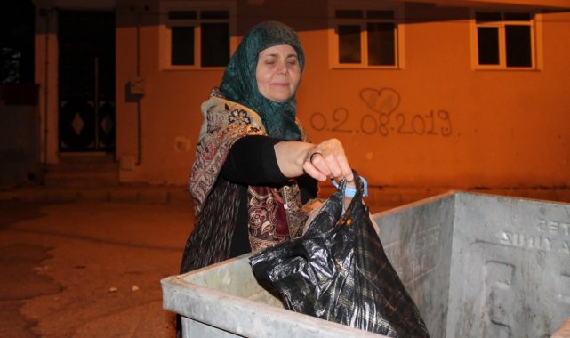 Vatandaşların 'Çöp Canavarı' ismini koyduğu kimliği belirsiz şahıs mahallelinin kabusu oldu