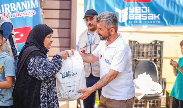Yedi Başak kurban emanetlerini sahiplerine ulaştırdı