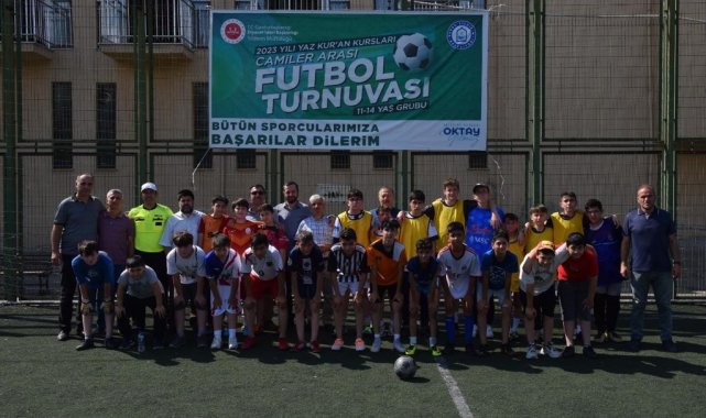 Yıldırım'da öğrenciler arası futbol turnuvası
