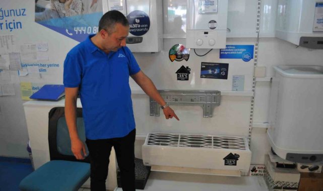 Yüksek hava sıcaklıkları klimaya satışlarını artırdı