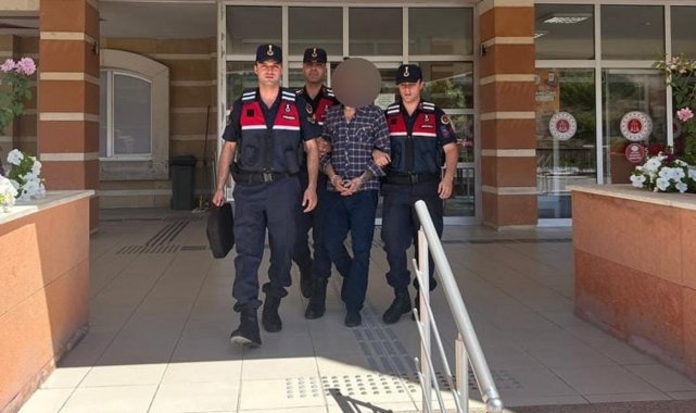 14 yıl hapis cezası ile aranan şahıs jandarmadan kaçamadı