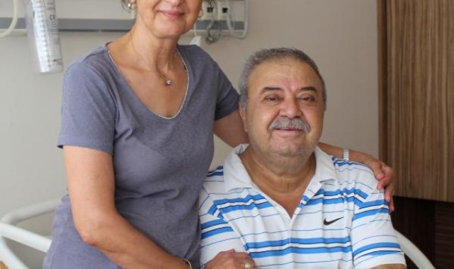 36 yıllık eşinin böbreğiyle hayata tutundu