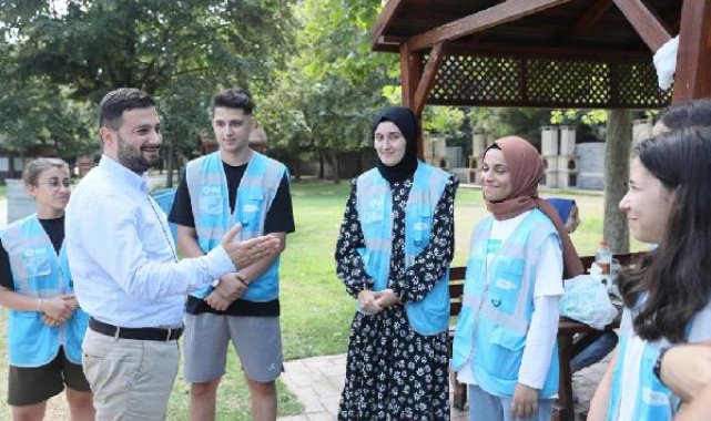 'Deneyim Okulu' öğrencileri sahada hizmet veriyor