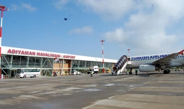 Adıyaman Havalimanı'ndan Temmuz ayında 39 bin 125 yolcu uçtu