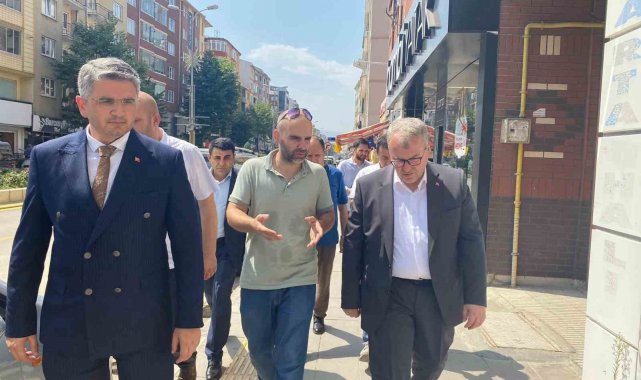 AK Parti heyeti Bozüyüklü sanayicilerle bir araya geldi