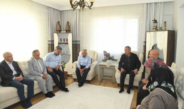 Akar ve Büyükkılıç'tan Şehir Eraslan'ın Ailesine Ziyaret