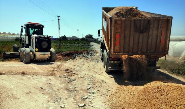 Akdeniz'de imarlı yol açma çalışmalı hız kazandı