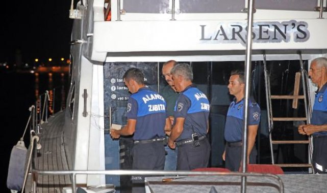 Alanya'daki sopalı kavganın ardından iki tekne mühürlendi