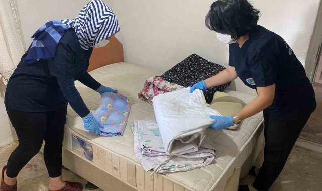Alaşehir'de evde bakım hizmeti yüzleri güldürüyor