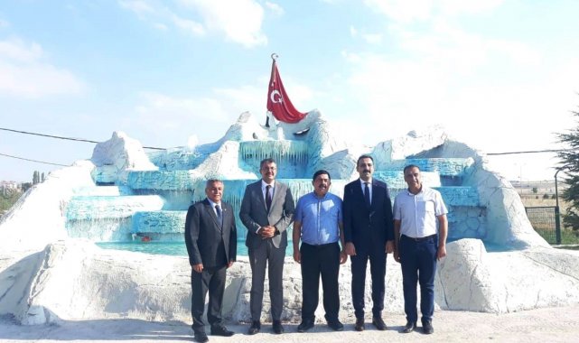 Altıntaş'ta Şelale Park halkın hizmetine sunuldu